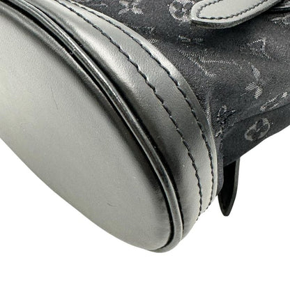 Louis Vuitton M92144 Monogram Satin Little Bucket Handbag Louis Vuitton Noir