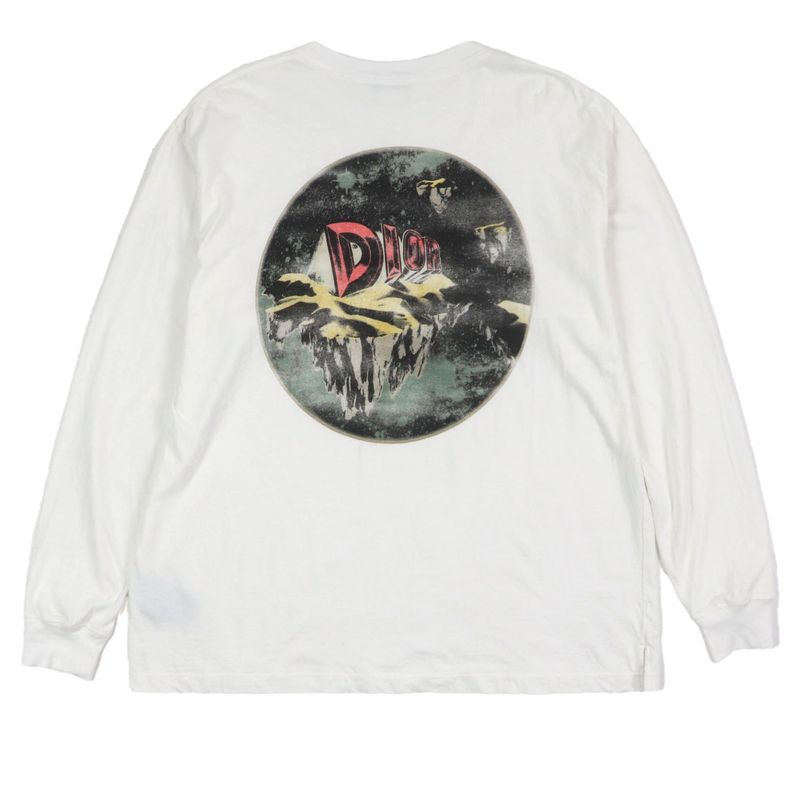  DIOR Homme 23SS 393j675a0817 Printed Sweat Shirt 100% Cotton Slub Cotton