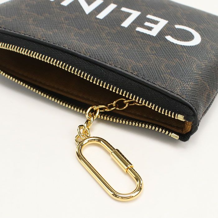 Celine Coin Purse Triomphe Canvas 10c66 2ca2.38no Coin Purse PVC Ladies