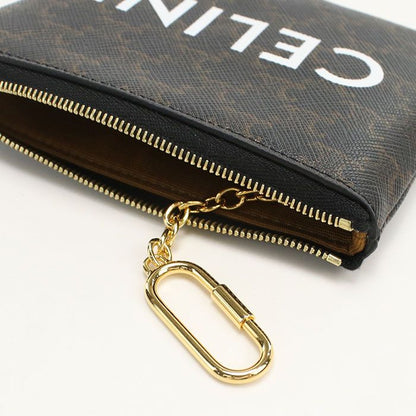 Celine Coin Purse Triomphe Canvas 10c66 2ca2.38no Coin Purse PVC Ladies