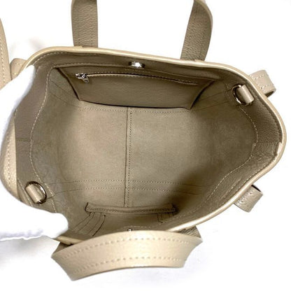 Balenciaga 2-Way Bag Tote XS Beige Silver Everyday