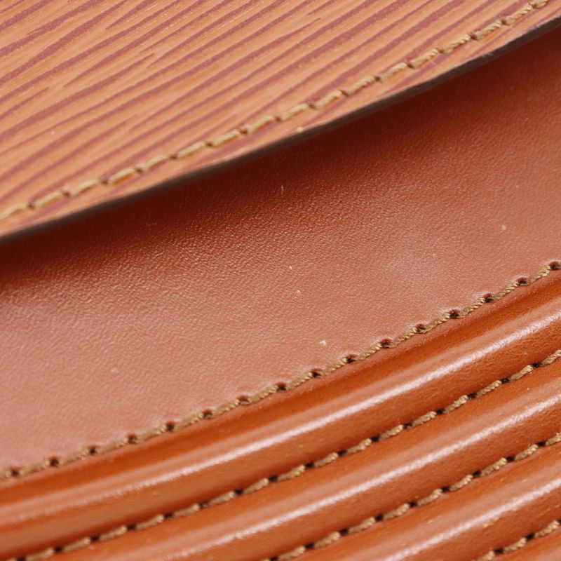 Louis Vuitton Prebour 2WAY Clutch M52563 Epi Leather Kenyan Brown Vi1921 Ladies