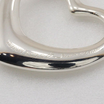 Tiffany & Co Open Heart Large Elsa Peretti 925 Silver Ladies 20.0g Necklace