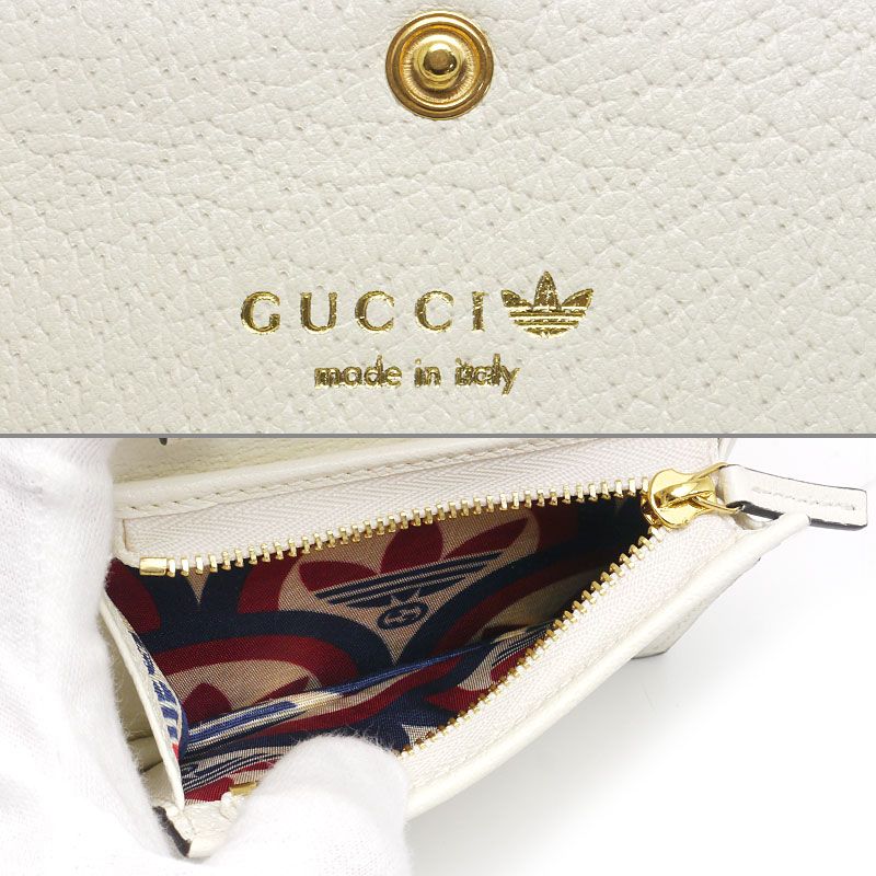 Gucci X Adidas Gucci X Adidas Shoulder Wallet White