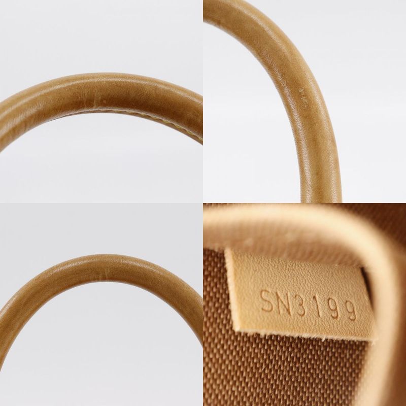 Louis Vuitton Alma BB 2WAY Shoulder M53152 Monogram Canvas Brown Sn3199 Ladies