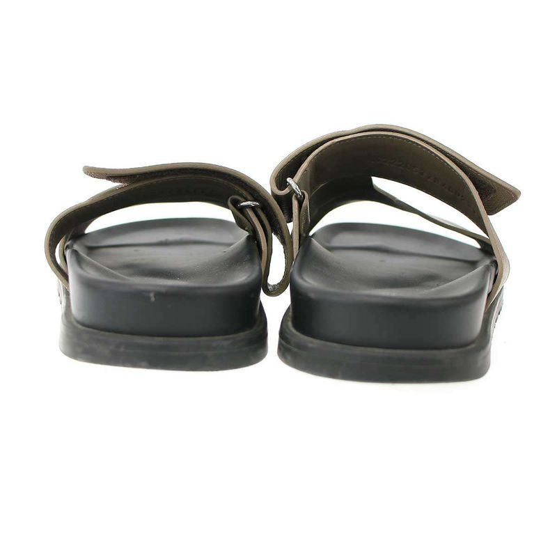 Hermes Chypre Sandal Chypre Sandal Grey Black 40