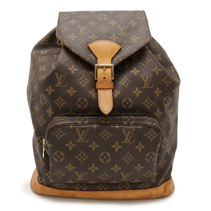 Louis Vuitton Monogram Montsouris GM Backpack Sac Rucksack Shoulder Bag M51135