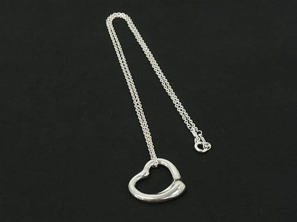 Tiffany & Co Tiffany & Co Elsa Peretti Open Heart Sv925 Big Necklace Accessori