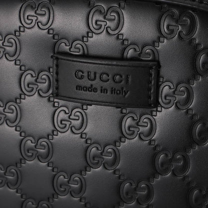 Gucci Backpack Sac Guccissima Black