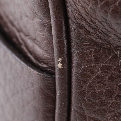 Celine Boogie Bag 134023 Leather Dark Brown Ladies Handbag