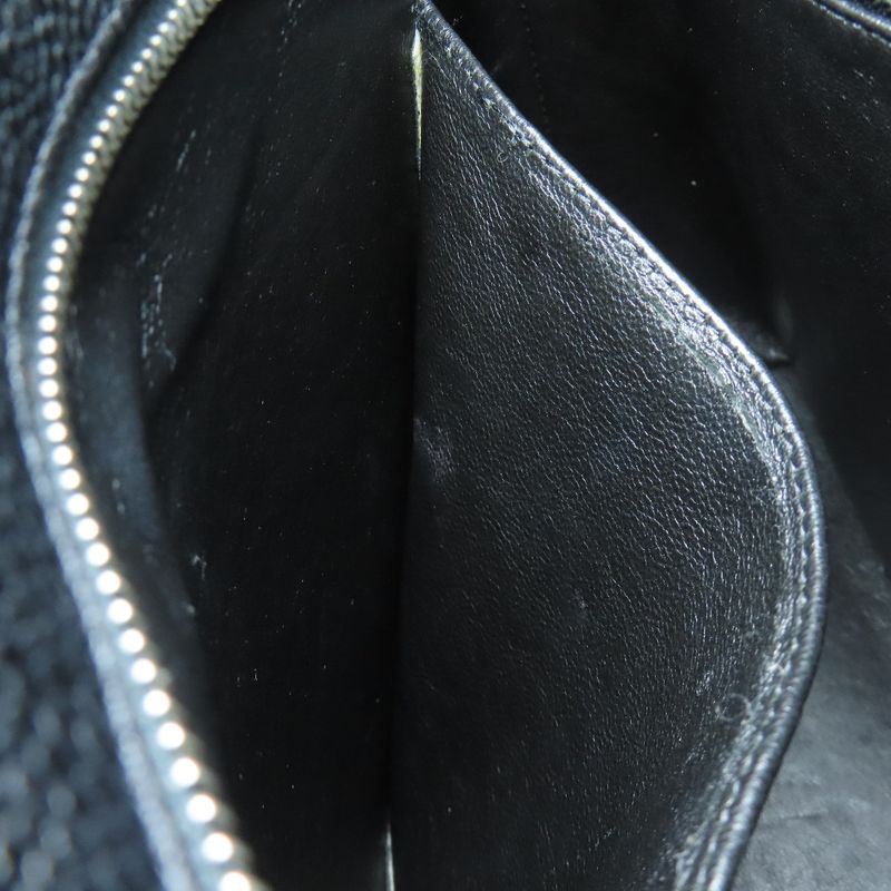 Chanel Reprint Tote Silver Hardware Tote Bag Grained Calfskin Women's