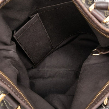 Louis Vuitton Monogram Mini Lin Buzas Angele M95622 Brown Canvas Leather Women