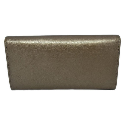 Cartier Long Wallet Love Gold Leather