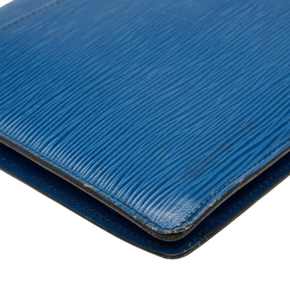 Louis Vuitton Epi Montaigne 27 Second Bag Clutch Bag M52655 Toledo Blue Leather