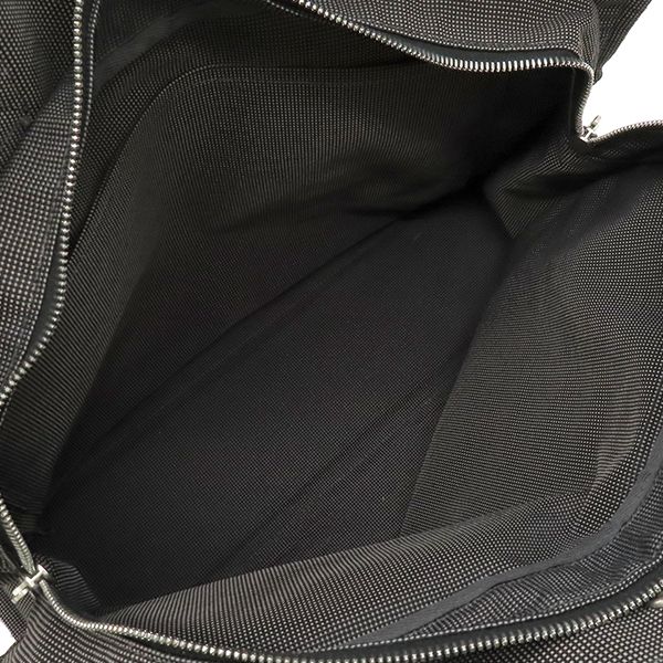 Hermes Tote Bag Her Line Tote MM Canvas Gray Silver Hardware Key and Cadena