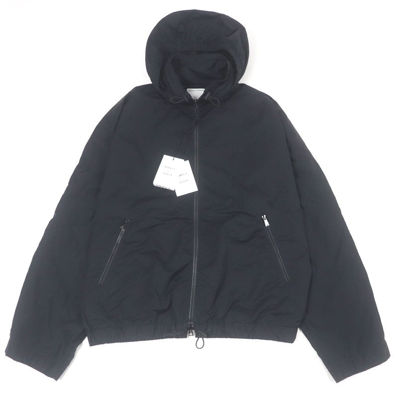 Bottega Veneta 2023 705745 Nylon Jumper Blouson Jacket Black XL