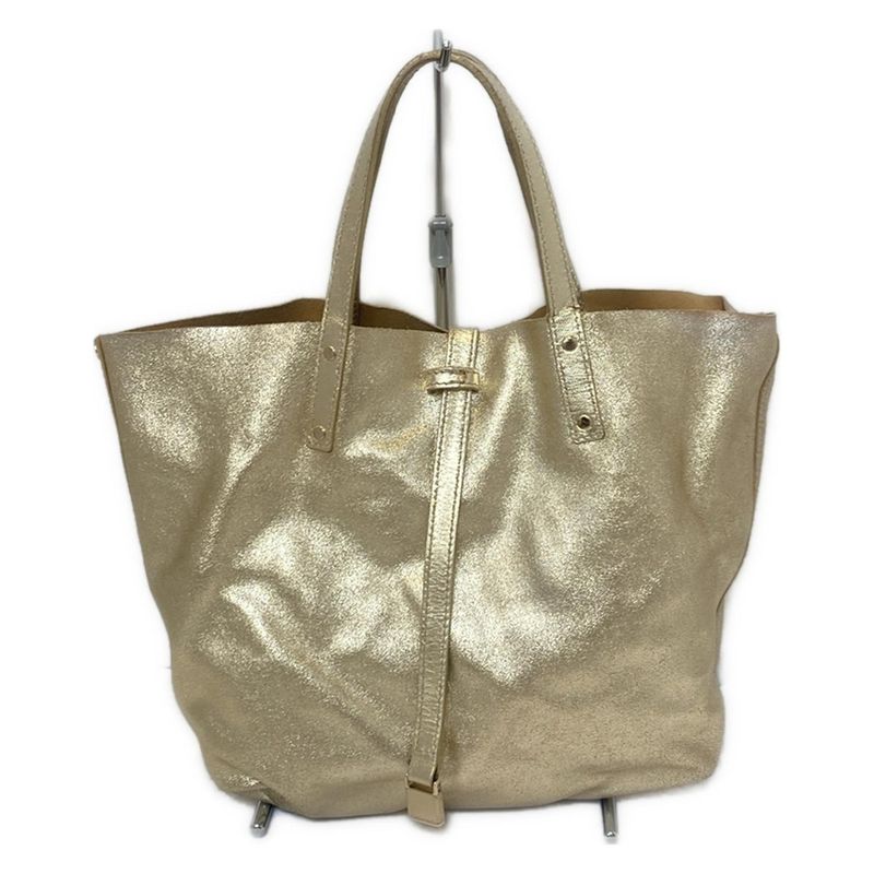 Tiffany & Co Tote Bag Gold Reversible Leather