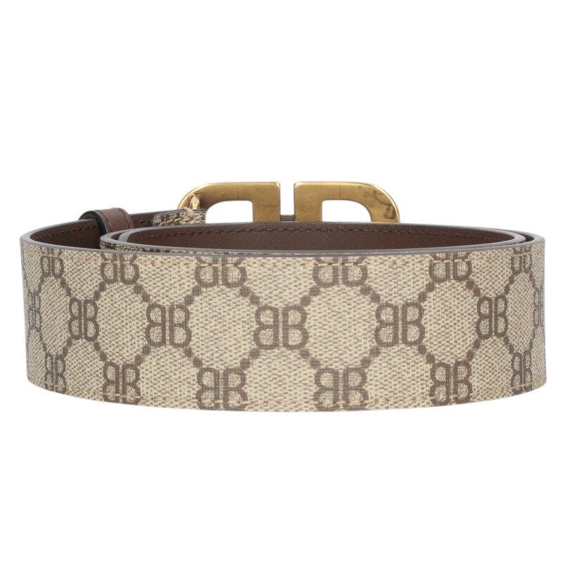 Balenciaga 680453 Hacker Project BB Logo Belt Men's 80