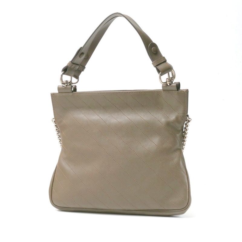 Gucci Blondie Handbag Interlocking G Small Tote Bag Chain Bag 2way [final Price