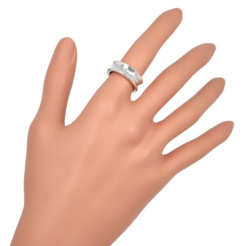 [tiffany & Co] Tiffany & Co 1837 Silver 925 Size 10.5 Ladies' 7.1g Ring