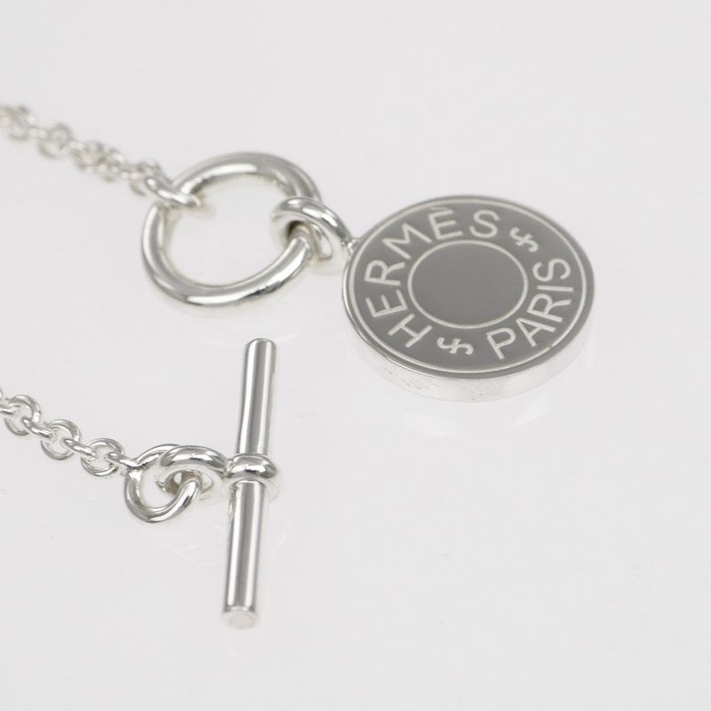 Hermes Necklace Amulet Serie Pendant Silver - Ag925 40cm (15.75in)