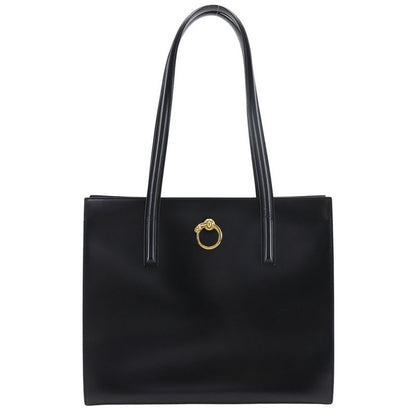 Cartier Panther Calf Black Women's Tote Bag