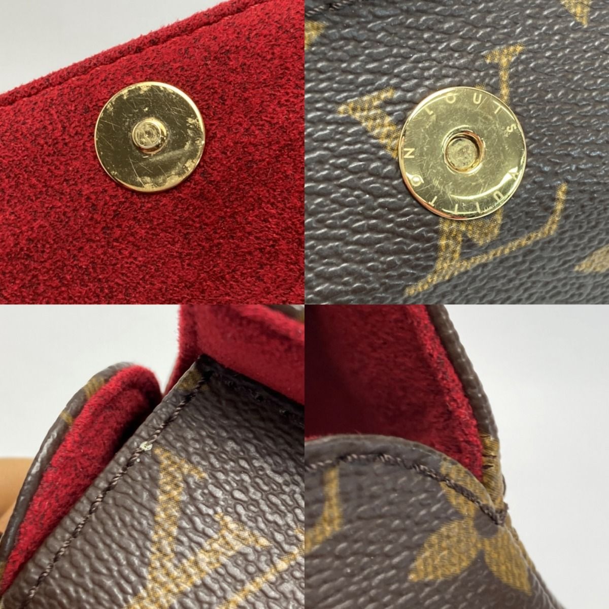 Louis Vuitton Monogram Recital M51900 Handbag with Cloth Bag