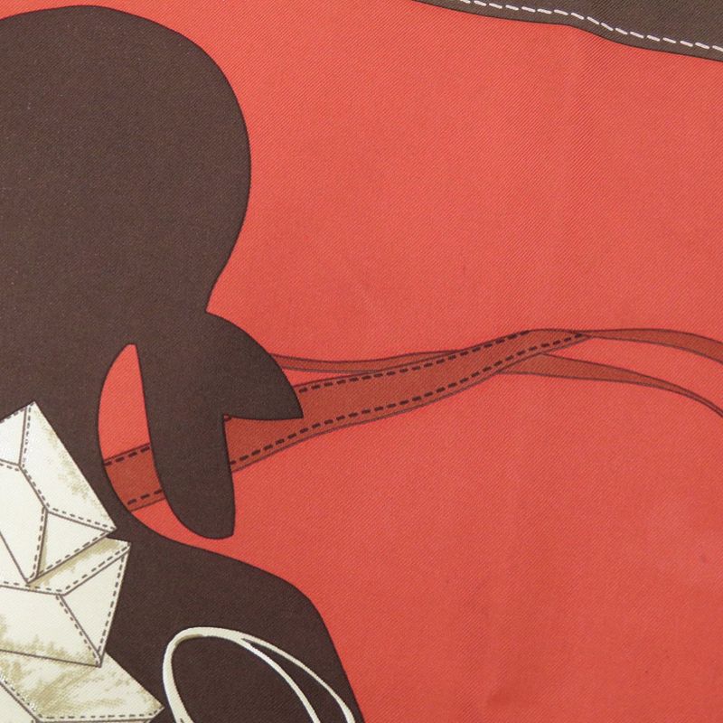 Hermès Carré 90 Monsieur ET Madame Monsieur & Madame Silk Multicolor Scarf 0074