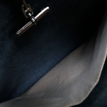 Hermes Vespa 28 Leather Gray □C Ladies Shoulder Bag