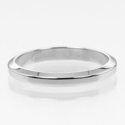 Cartier Declaration 3mm (0.12in) Model Pt950platinum 16.5 Men's 5.23g Ring