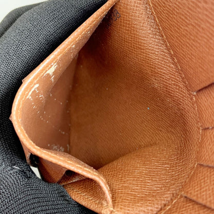 Louis Vuitton Monogram Porte Bier 10 Cult Credit Bifold Short Wallet M60883