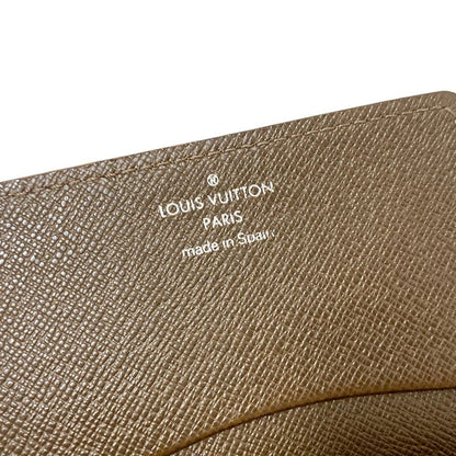 Louis Vuitton Business Card Case Taiga Enveloppe Carte De Visite M30928 Grizzly