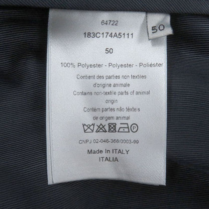 DIOR Homme 183c174a5111 Zip Design Nylon Cargo Pants Military Pants Navy 50