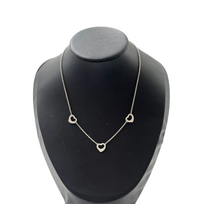 Tiffany & Co Tiffany & Co Necklace 3P Elsa Peretti 925 Silver