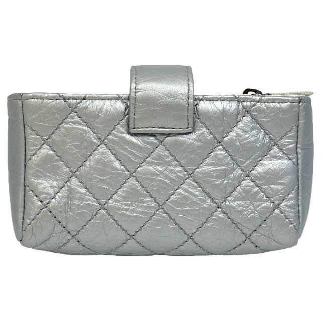 Chanel 255 Matelasse Mini Pouch Multi Pouch Cosmetic Pouch Coin Case Quilted