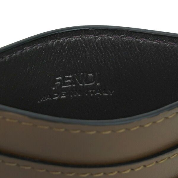 Fendi Card Case F Is Fendi Brown
