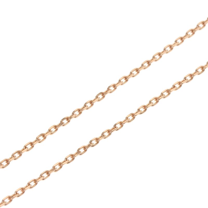 Cartier Amulet De Cartier SM Malachite 1P Diamond Necklace 18K Pink Gold Ladies