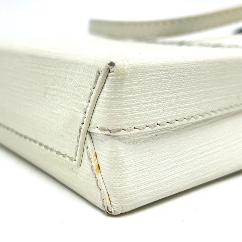 Balenciaga Tote Bag Everyday Shopping Phone Shoulder 593826 Leather White