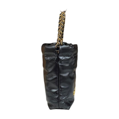 Chanel Mini Handbag Chanel 22 Shoulder Bag As3980 Black Ladies Chanel