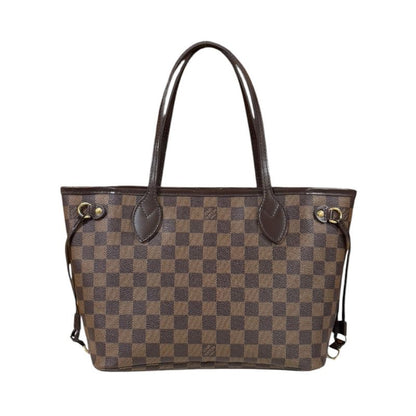 Louis Vuitton Neverfull PM Damier Tote Bag Damier Canvas N41359 Brown Ladies