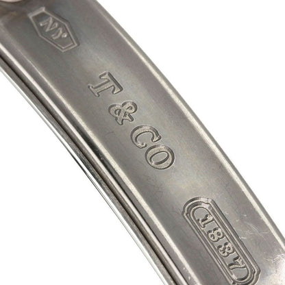 Tiffany & Co Tiffany & Co Plate Pendant Top SV Titanium Ladies