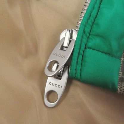 Gucci 20AW 636391 GG Logo All Over FAKE NOT Print Webline Nylon Jacket Blouson