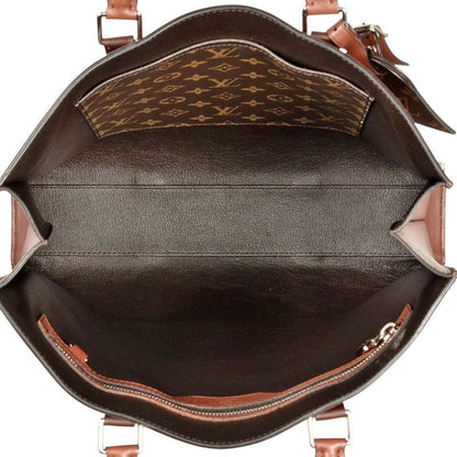 Louis Vuitton Sac Pla Tote Nomade M52687 Brown Nz3119 Ombre Leather Calf Men's