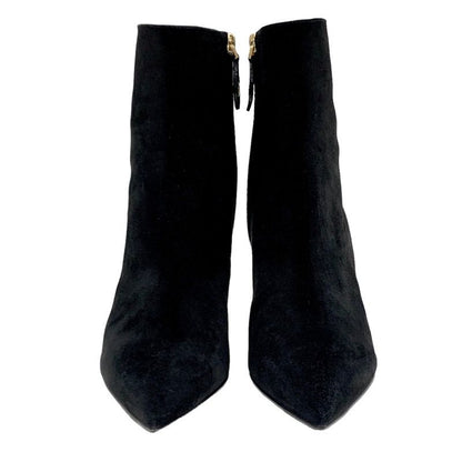 Unused Louis Vuitton Ultimate Line Short Boots Ankle Boots Monogram Heel Suede