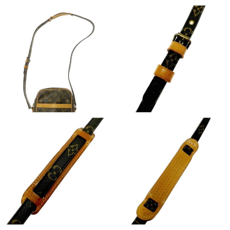 Louis Vuitton M45266 Monogram PVC Danube Shoulder Bag Brown 326582