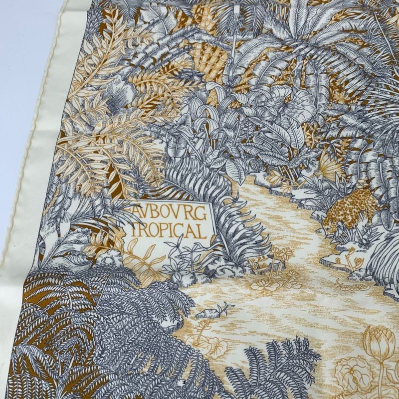 Hermes Carre 90 Faubourg Tropical Faubourg Tropical Spring-summer 2021 Collectio