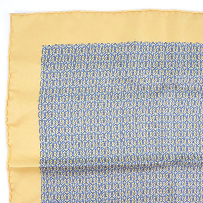 Hermes Carré 42 Chain Silk Beige Women's Scarf