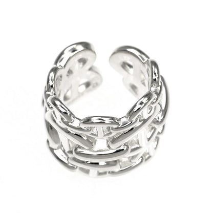 Hermes Chaine D'ancre GM Ring Size 46 Ag925 Silver- Ring