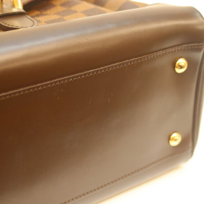 Louis Vuitton 08 N51201 Damier Knightsbridge Handbag Brown Ladies