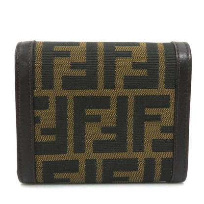 Fendi Trifold Wallet Zucca
